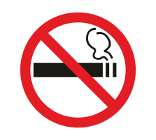 Знак о запрете курения (по приказу Минздрава) - Изготовление знаков и стендов, услуги печати, компания «ЗнакЪ 96»