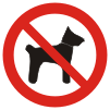 P 14 Запрещается вход (проход) с животными - Изготовление знаков и стендов, услуги печати, компания «ЗнакЪ 96»