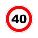 Знак "Ограничение скорости" - Изготовление знаков и стендов, услуги печати, компания «ЗнакЪ 96»