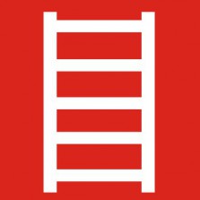 F 03 Пожарная лестница - Изготовление знаков и стендов, услуги печати, компания «ЗнакЪ 96»
