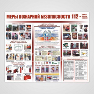 Меры пожарной безопасности - Изготовление знаков и стендов, услуги печати, компания «ЗнакЪ 96»